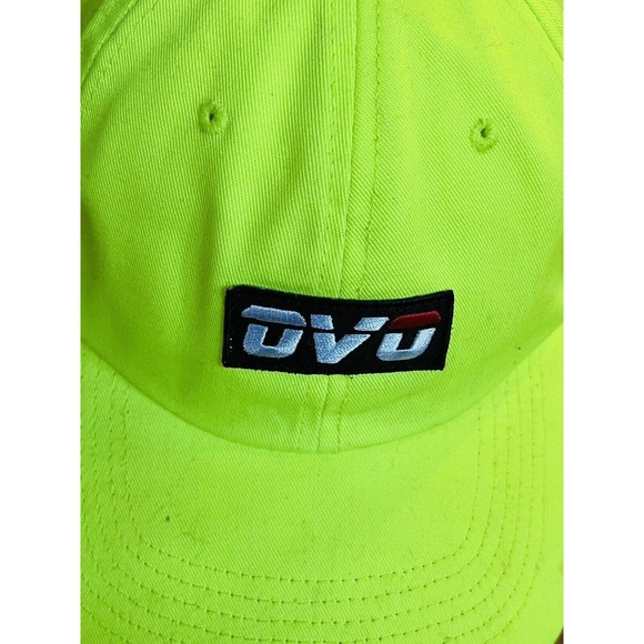 Drake HAT OVO Neon Green Adjustable Cap Lid October Very Own Hip Hop Street USA - Picture 2 of 9